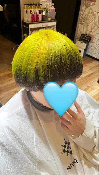 ショート カラー 巽 愛夏のヘアスタイル