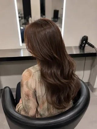 ミディアム カラー 🌈ウルトワ水素 髪質改善naru🌈のヘアスタイル
