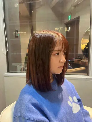 ミディアム カラー 韓国風メンズヘア 渋谷  🦢Yuiのヘアスタイル
