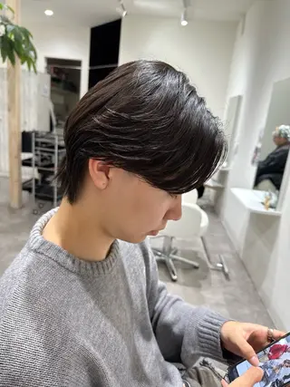 パーマ メンズ メンズ専門美容師／ メンズパーマ／森口のヘアスタイル