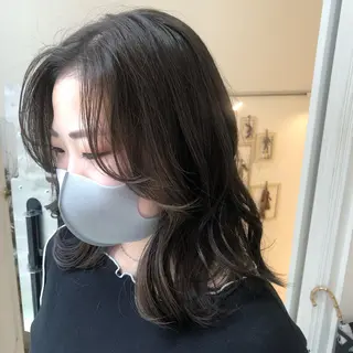 ミディアム カラー mizuki roan多々良店のヘアスタイル