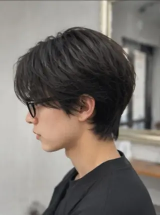 ショート メンズ パーマ Men's Lienのヘアスタイル