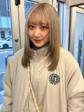 セミロング カラー 🐏nao /レイヤーカット🐏のヘアスタイル