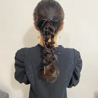 ロング risa/恵比寿/ ヘアセットのヘアスタイル