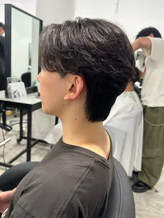 ショート パーマ メンズ Pia/KIRIA /福岡美容室のヘアスタイル