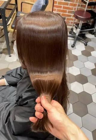 ロング 梅田🫧髪質改善 縮毛矯正🫧村上蒼生のヘアスタイル