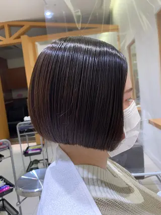 ショート ARMONY秋山輝也 コテ巻き風パーマ特化のヘアスタイル