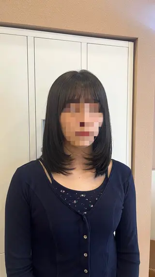 ミディアム 💚 AKI 💚のヘアスタイル