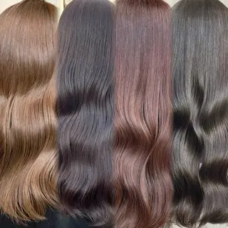 セミロング カラー ボブ& 髪質改善FUMIYAのヘアスタイル