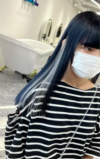 ロング カラー ハイトーン特化サロン 💎MOCA💎のヘアスタイル