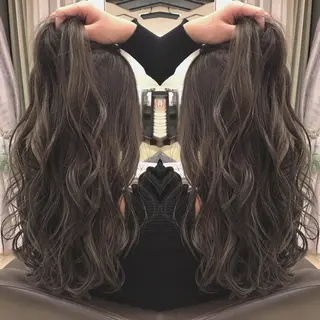 ロング カラー box mico. mutsumiのヘアスタイル