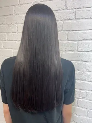 ロング カラー パーマ 艶髪専門美容師🏄 kazuレスlessのヘアスタイル