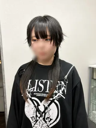 セミロング Tsubasa / 札幌美容師のヘアスタイル