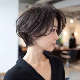 ショート ショート/脱白髪染め /鎌倉/コウスケのヘアスタイル