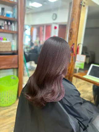 ロング もえ こーんのヘアスタイル