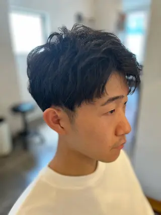 ショート 尭部 佑太のヘアスタイル