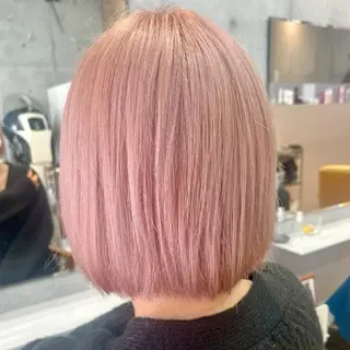 ミディアム みいなブリーチモデル 募集中！のヘアスタイル