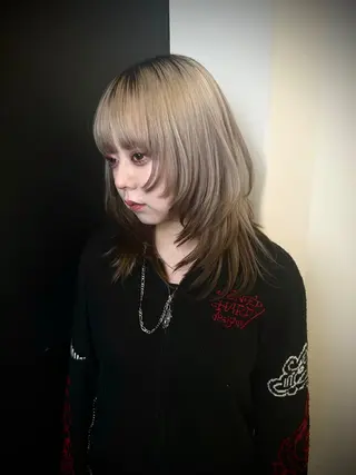 カラー kai/@09ka __ii/原宿のヘアスタイル