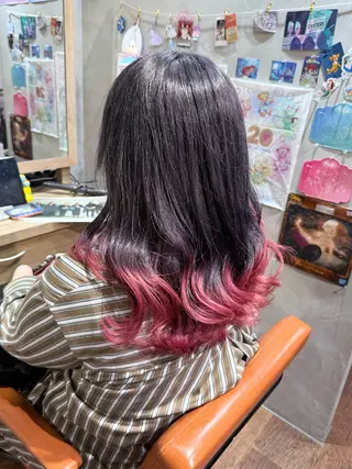 ロング カラー ヲタ件。/カラー🌷 ヨナのヘアスタイル