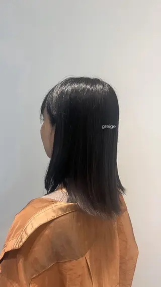 ミディアム カラー 成清 歩生のヘアスタイル