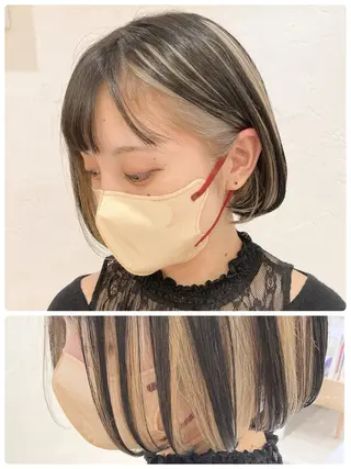 ショート マネージャー× 髪質改善×ウルトワのヘアスタイル