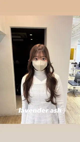 ロング カラー Meguro/海外風 /艶カラー⭐️のヘアスタイル