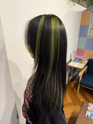 ロング くらかず あやねのヘアスタイル