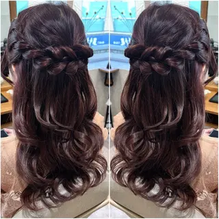 ロング ヘアアレンジ 韓国hair🦋 Nanaのヘアスタイル