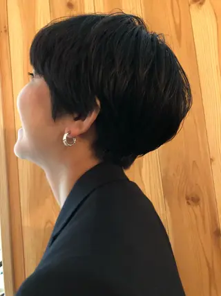 ショート 安陪 寛史のヘアスタイル