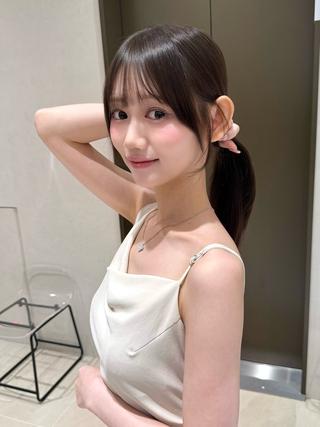 セミロング カラー 上品ヘア🤍顔周り/ 前髪カット/林遼一郎のヘアスタイル