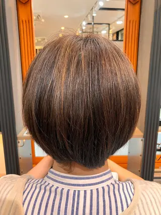 ショート カラー 🫧艶カラー osawa🐳🫧のヘアスタイル