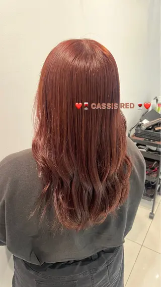 ロング カラー 💚 AKI 💚のヘアスタイル