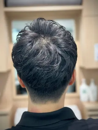 ショート メンズ 【23時まで営業!】 知念 新菜のヘアスタイル