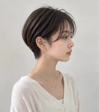 ショート ミディアムレイヤー 特化COA 日向のヘアスタイル