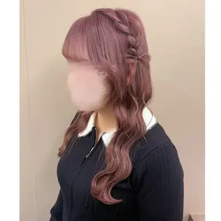 ロング ヘアアレンジ 梅田/カラーモデル/ ヘアセットkanonのヘアスタイル