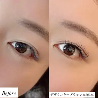 マツエク・マツパ 細毛/短毛さんの為の アイサロンのマツエク・マツパデザイン