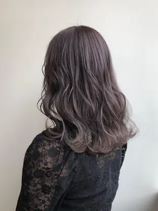 ミディアム カラー 【透明感、艶髪】西村 有司のヘアスタイル