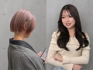 ショート 🍃パヤ毛ストレート 🍃佐藤 遊のヘアスタイル