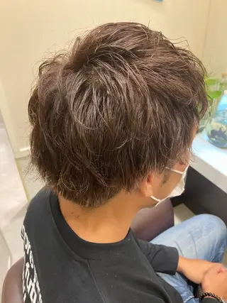ショート カラー パーマ メンズ 水川 達也のその他イメージ