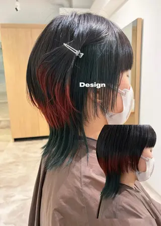 ミディアム 【今だけブリーチ 限定価格💕】すみのヘアスタイル