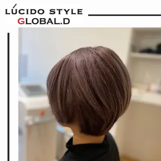 ショート カラー パーマ ヘアアレンジ メンズ キッズ ✂︎ショート、ボブ、 レイヤー🩵YUMIのヘアスタイル