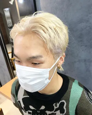カラー ヘアアレンジ メンズ メンズ特化✂️栗原 侑也のヘアスタイル