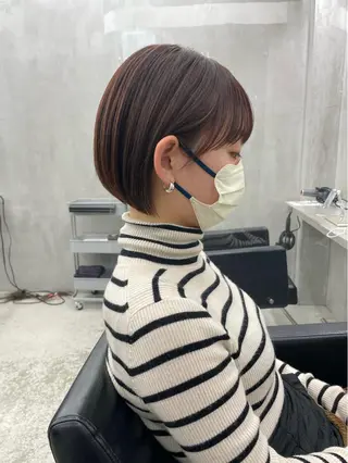 ショート カラー 華 /ショート/ボブのヘアスタイル