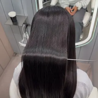 ロング ヘアアレンジ 大宮縮毛矯正💖 ブリーチ履歴⭕️櫻井のヘアスタイル