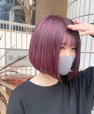 ショート カラー 6月NEWopen/ MINAMI🩶のヘアスタイル