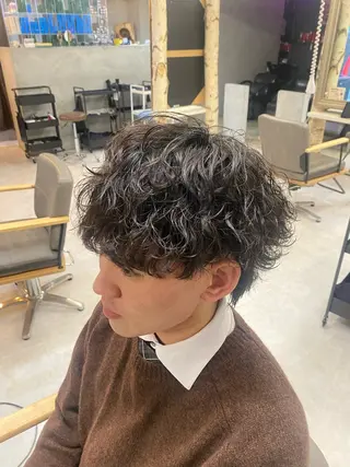 メンズ 髪質改善特化美容師 酸性ストレート近藤俊のヘアスタイル