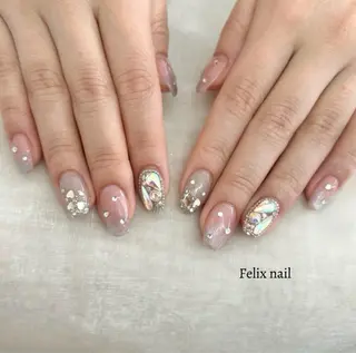 ネイル Felixnail TANAKA🐰🤍のネイルデザイン