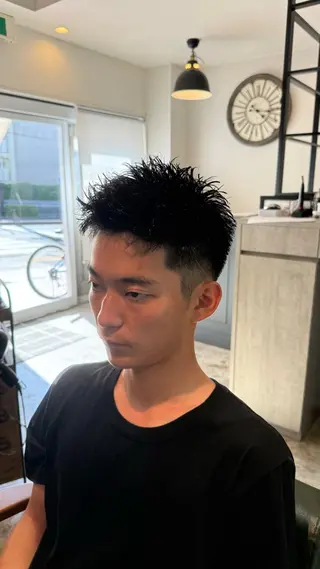 ショート メンズ メンズ専門 Ryukiのヘアスタイル