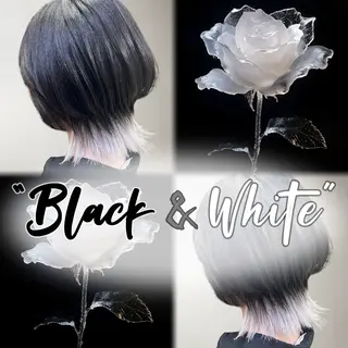 ショート カラー レイヤー💫Wカラー 🍎森貝洋亮🍎のヘアスタイル