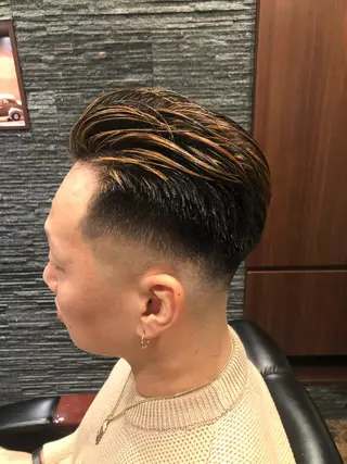ショート メンズ 代表 武田晃英のヘアスタイル